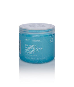 Mancine Hot Salt Body Scrub: Coconut & Vanilla